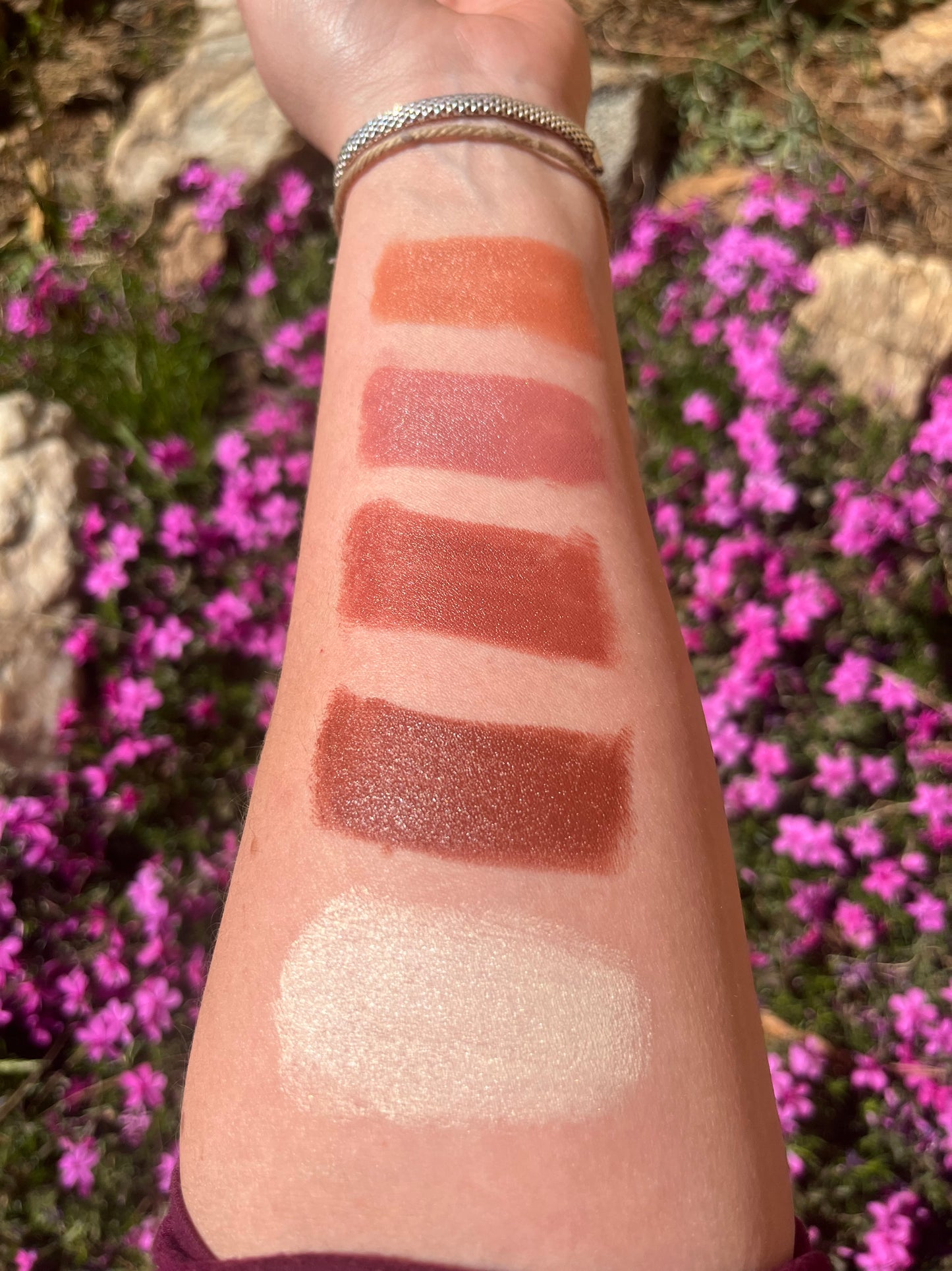 Cream Highlighter Stick – LUMEN | Champagne Glow Highlighter & Cream Eyeshadow | Botanical Oils + Mineral Pigments