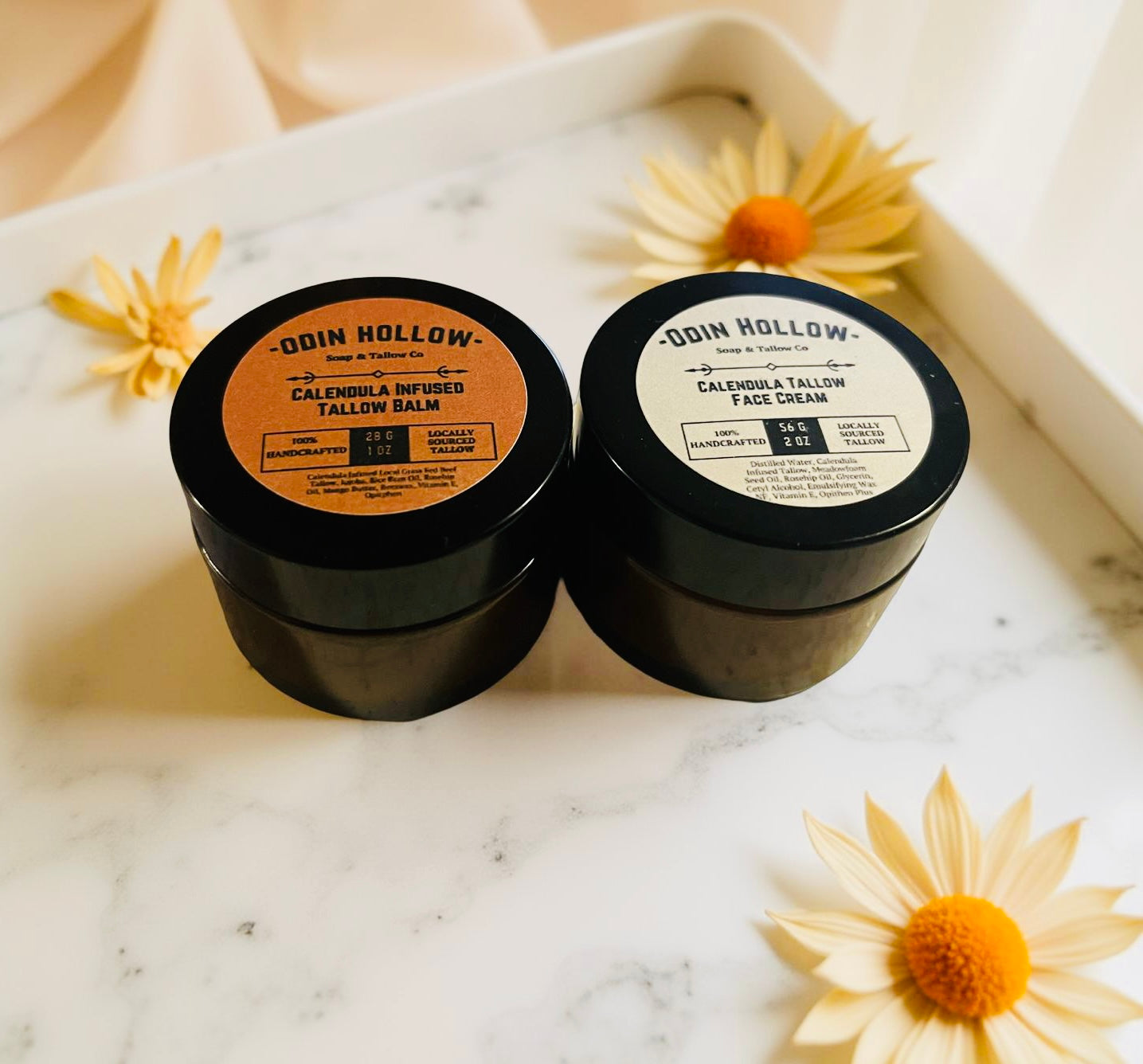 Duo Calendula Face Cream & Balm Trial Set