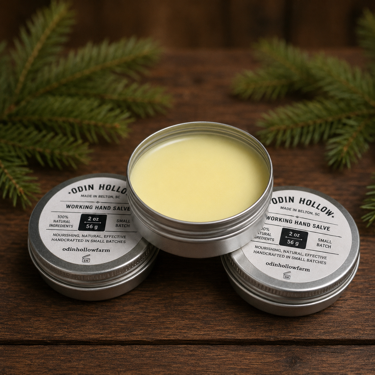 Working Hand Salve | Grass-Fed Tallow Balm for Dry & Cracked Hands