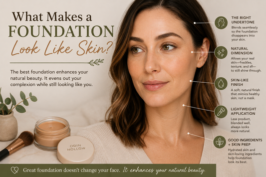 What Makes a Foundation Look Like Skin?