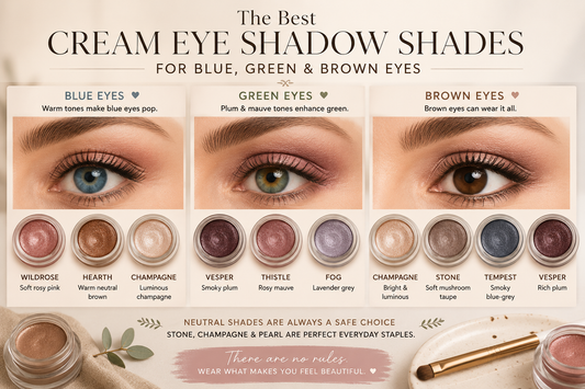 The Best Cream Eye Shadow Shades for Blue, Green, and Brown Eyes