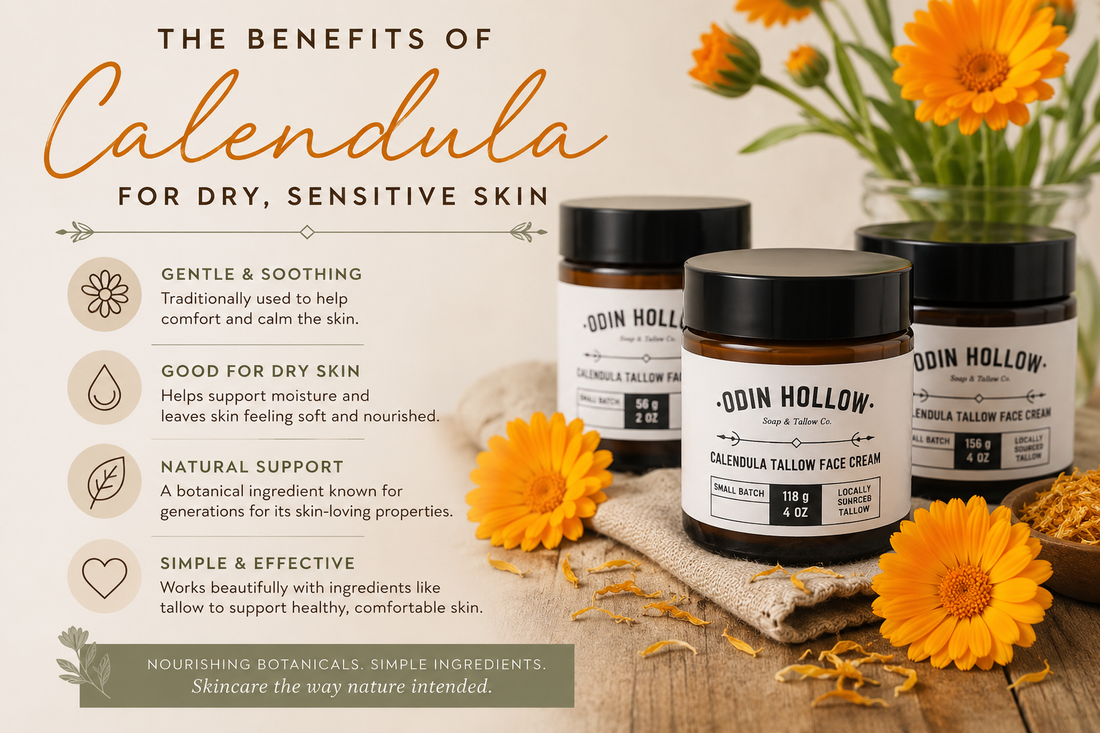 Why Calendula Is One of Our Favorite Ingredients for Dry Skin