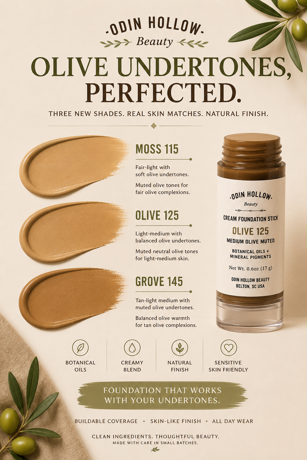 Olive Undertones in Makeup: Why Shade Matching Can Be So Difficult