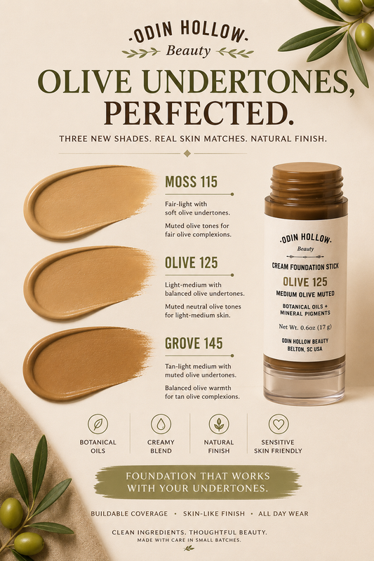 Olive Undertones in Makeup: Why Shade Matching Can Be So Difficult