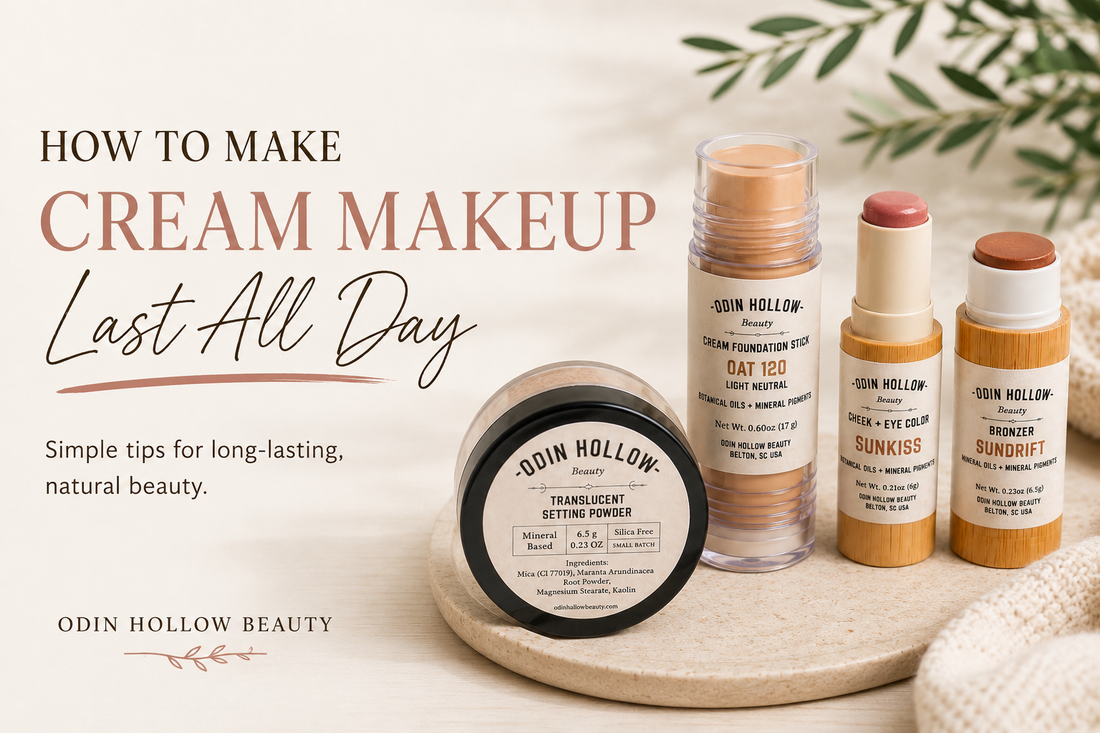 How to Make Cream Makeup Last All Day