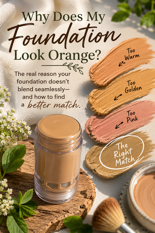 Why Does My Foundation Look Orange?