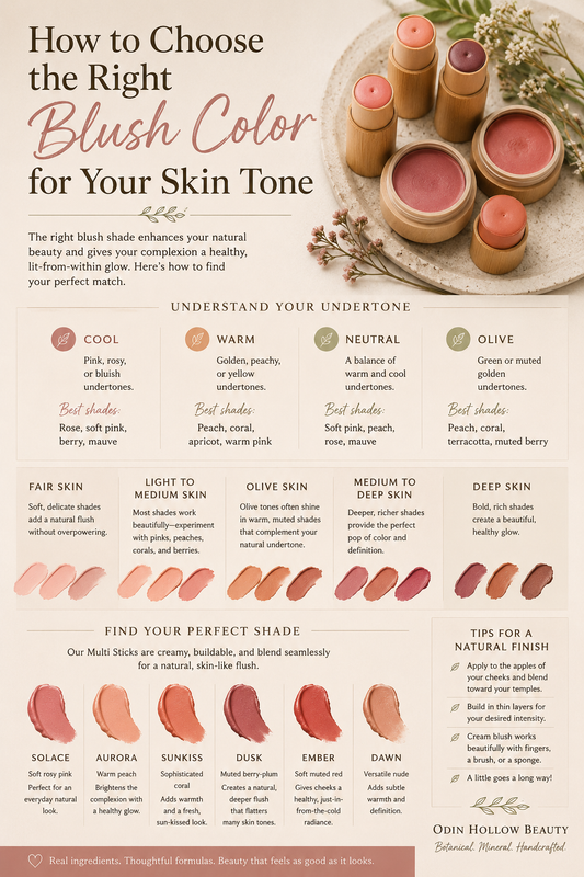 How to Choose the Right Blush Color for Your Skin Tone