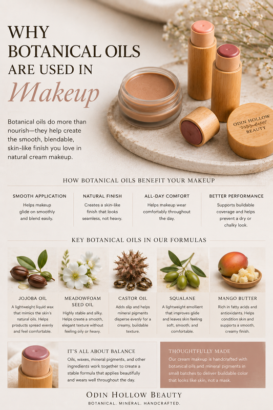 Why Are Botanical Oils Used in Makeup?