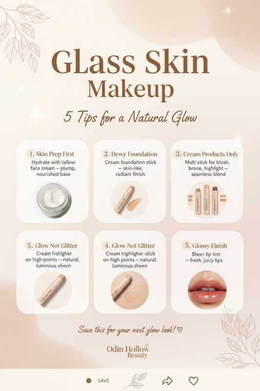 Glass Skin Makeup: 5 Tips for a Natural Glow