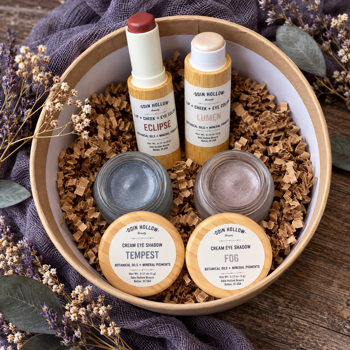 Moonlit & Moody | Natural Cream Makeup Gift Set