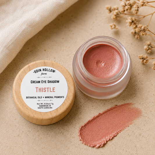 Thistle Cream Eye Shadow  Soft Rosy Mauve | Cream Eye Color