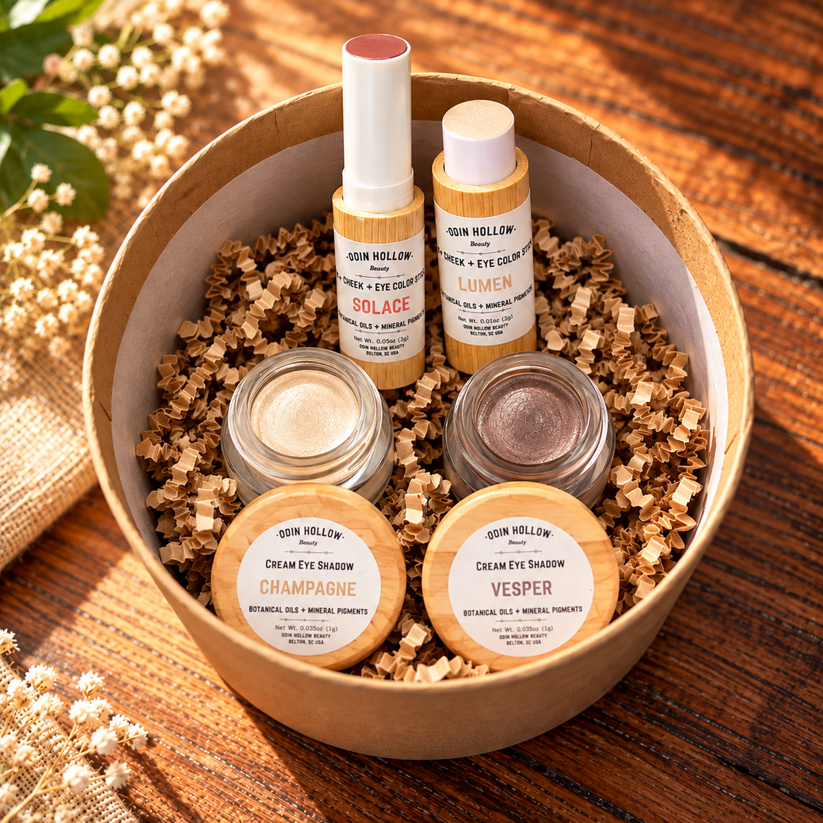 Soft & Romantic | Natural Makeup Gift Set