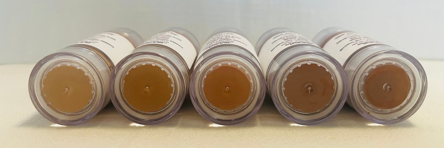 Cream Foundation Stick | Barley 115 (Light Golden) | Botanical + Mineral Makeup