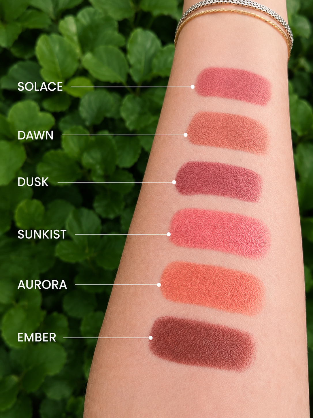 Lip + Cheek Multi Stick –Dawn|Soft Rosy Nude Cream Blush, Lip Tint & Eye Color | Botanical Oils + Mineral Pigments