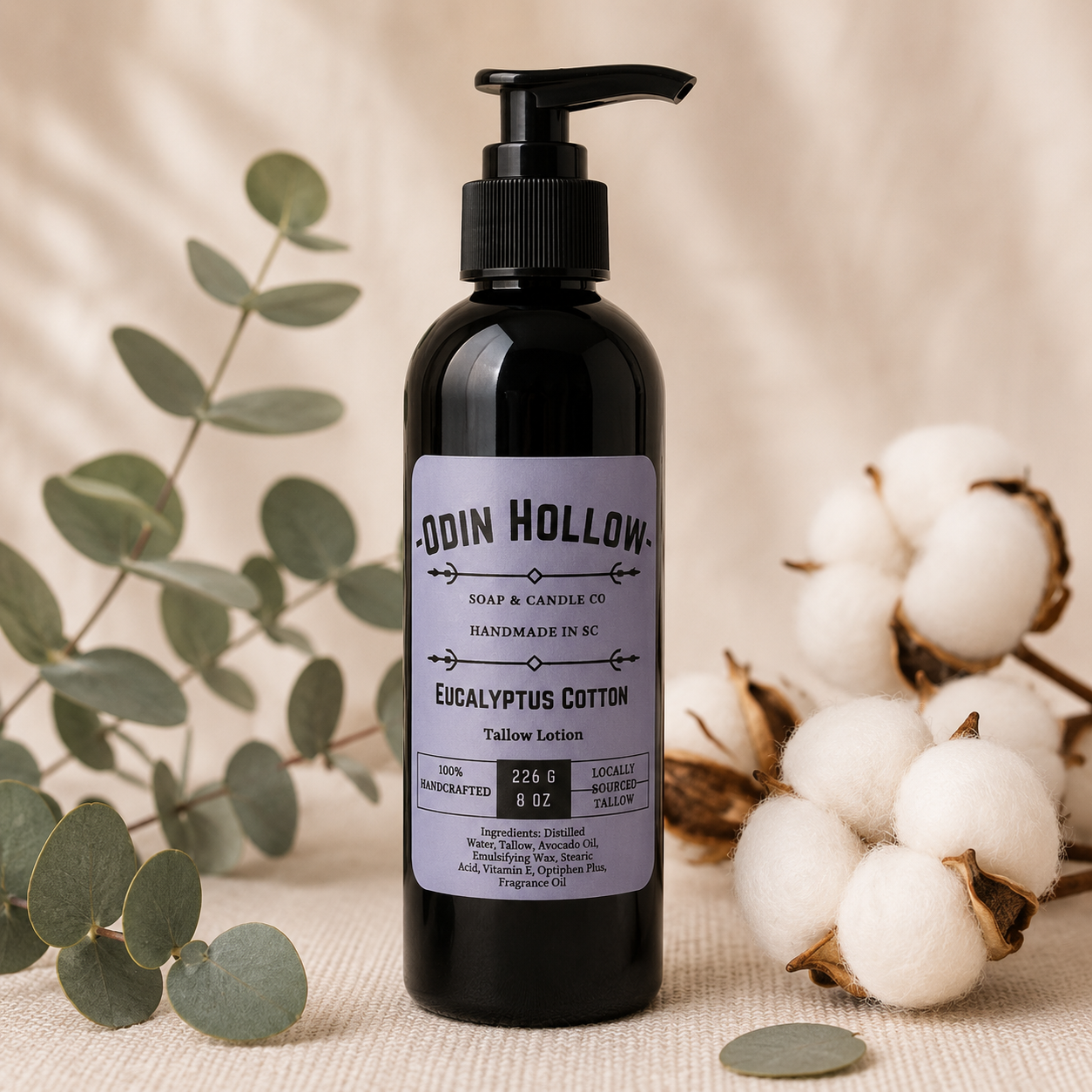 Grass-Fed Tallow Lotion | Nourishing Tallow Body Moisturizer
