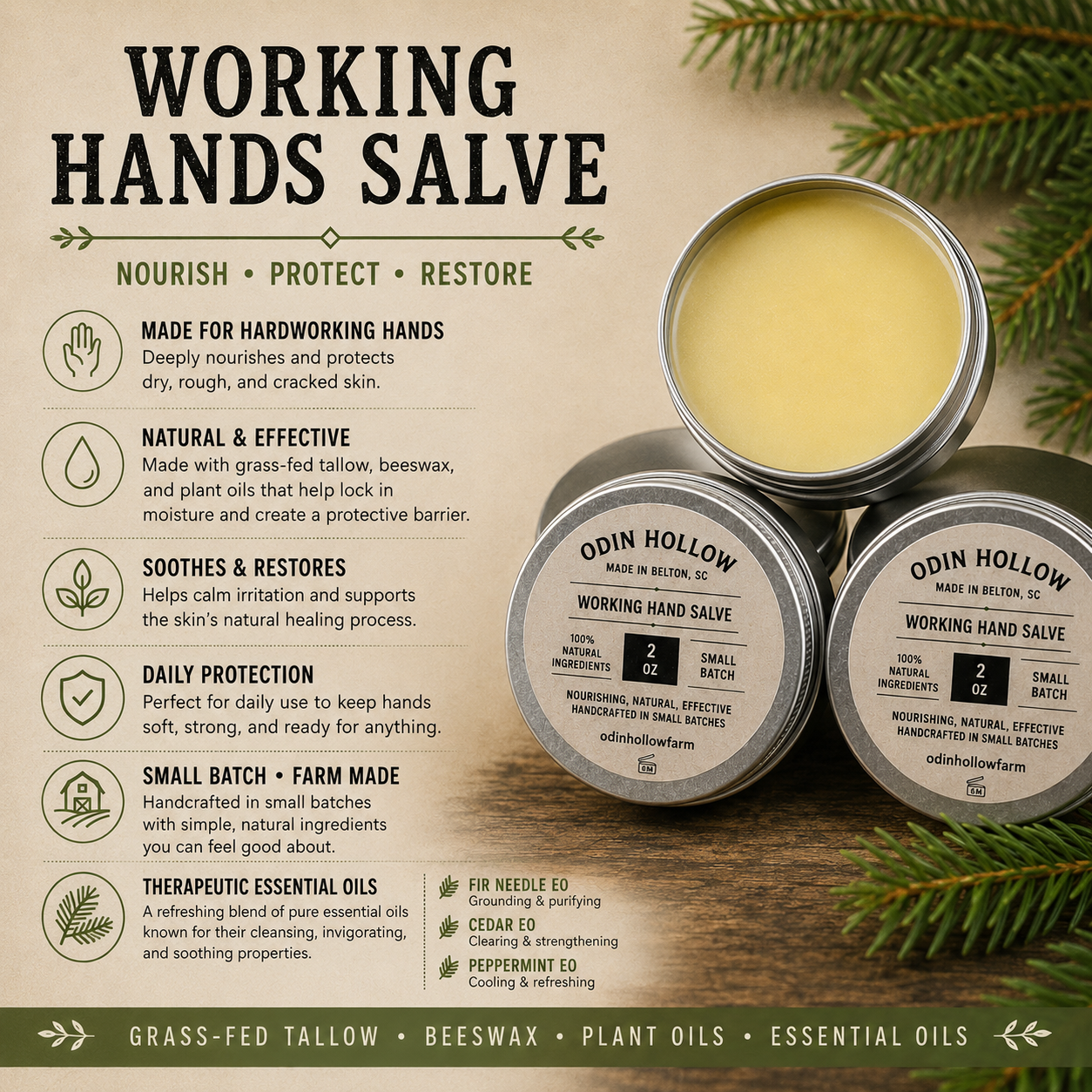 Working Hand Salve