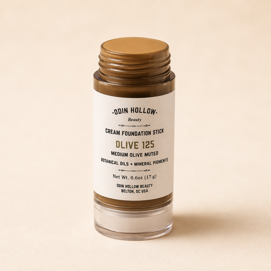 Cream Foundation Stick | Olive 125 (Medium Olive) | Botanical + Mineral Makeup