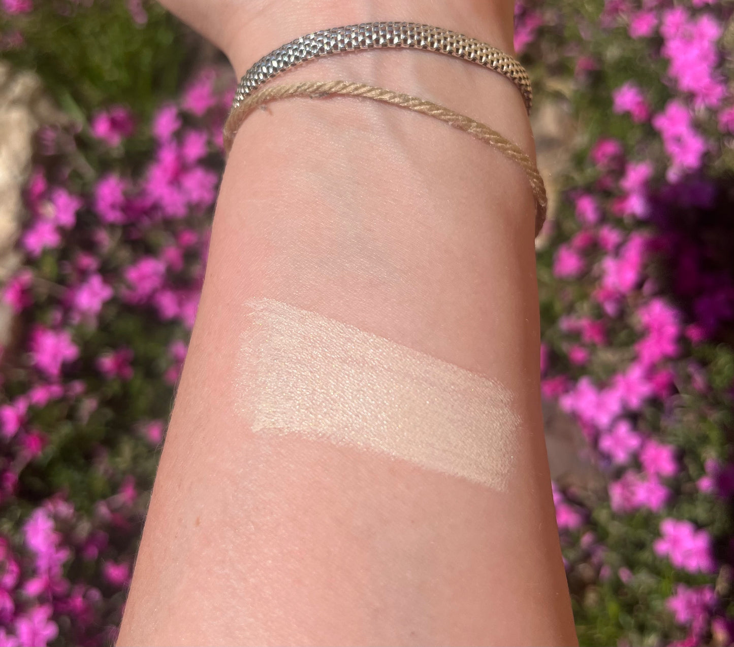 Cream Highlighter Stick – LUMEN | Champagne Glow Highlighter & Cream Eyeshadow | Botanical Oils + Mineral Pigments