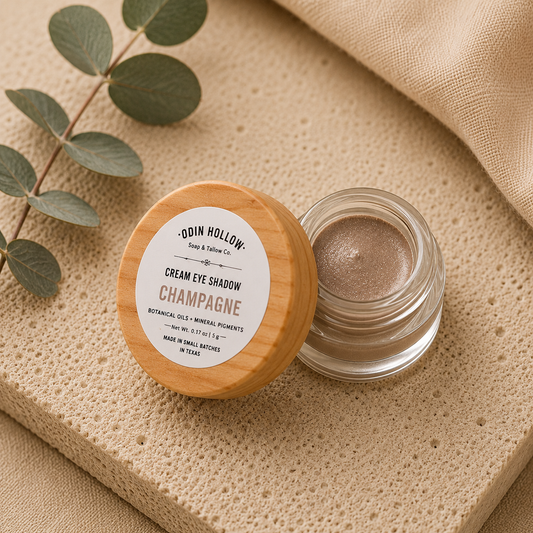 Champagne Cream Eye Shadow  Soft Champagne Shimmer | Cream Eye Color