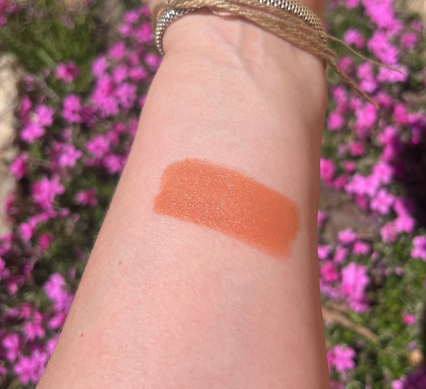 Lip + Cheek Multi Stick – AURORA | Warm Peach Cream Blush, Lip Tint & Eye Color | Botanical Oils + Mineral Pigments