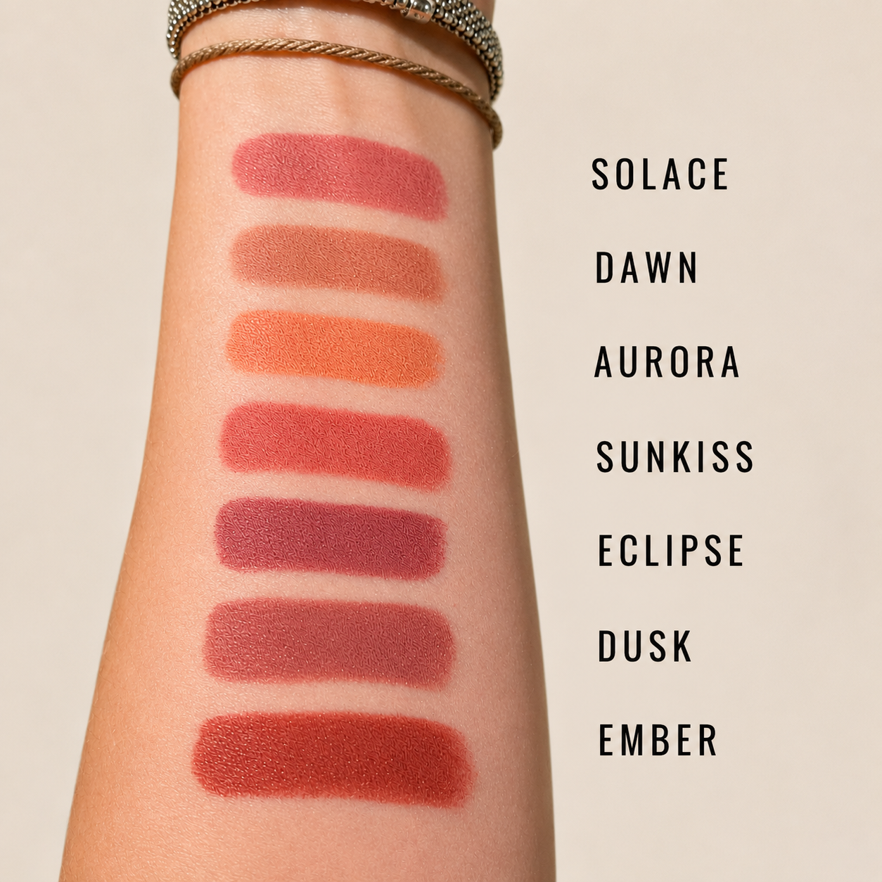 Glass Skin Natural Makeup Bundle | Dewy Foundation, Face Cream, Cream Blush, Highlighter & Tinted Lip Balm