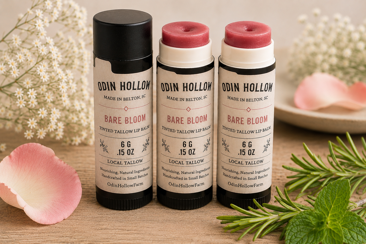 Bare Bloom | Clean Sheer Pink Lip Tint